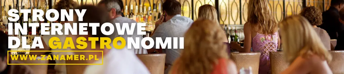 strony internetowe dla gastronomii