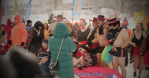 ogólnopolski Zlot Morsów na Polskim Biegunie Zimna. Suwałki.